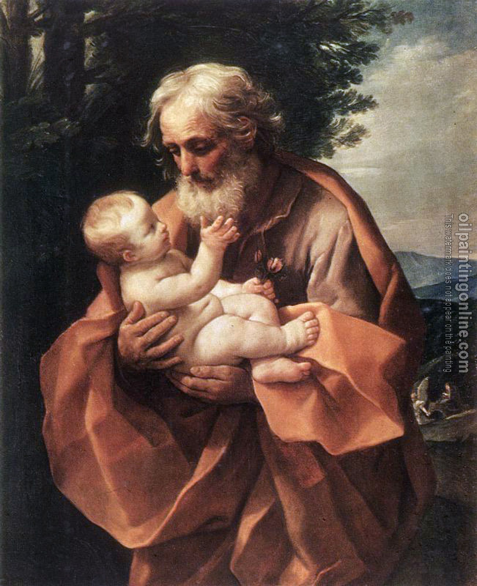 Guido Reni - St Joseph with the Infant Jesus